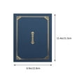 thumbnail image 2 of OUNONA 3Pcs Blue Paper Certificate Holder Award Cover for Graduation Diploma Document Protection, 2 of 8