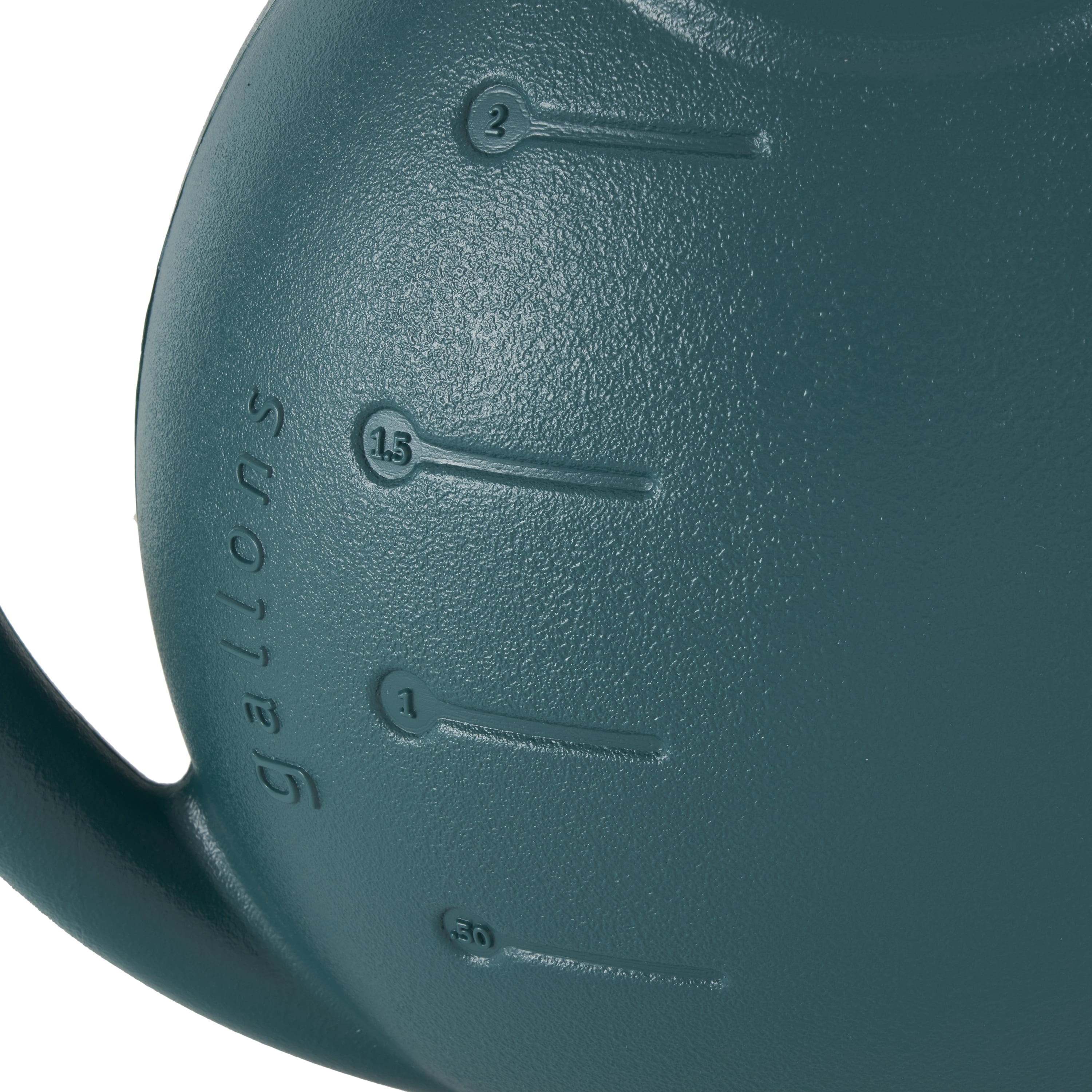 HC Companies 2 Gal Premium Large Mouth Garden Plant Watering Can, Evergreen