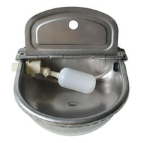 Genrics Stainless Water Trough Bowl Automatic Drinking Dog Horse Chicken cattle AutoFill