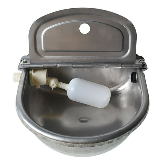 Genrics Stainless Water Trough Bowl Automatic Drinking Dog Horse Chicken cattle AutoFill