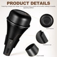 thumbnail image 3 of LITINKIMI Musical Instrument Accessories Trumpet Mute Black Plastic Steel 1Pcs, 3 of 8