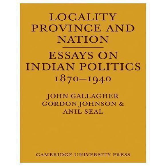 Locality, Province And Nation