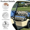 thumbnail image 6 of Yuyamidu Cow Print Golf Cart Seat Covers Western Aztec Backrest Bottom Seat Cover Lightweight Golf Cart Seat Cushions Universal Club Car Seat Covers, 2 Pack, 6 of 7