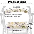 thumbnail image 6 of HELLHERO Retro Plants Stain Proof Backrest Covers Seat & Back Covers & Cover Only Non-Slip Cover and Sun & Dust Protector for Elderly, 6 of 7