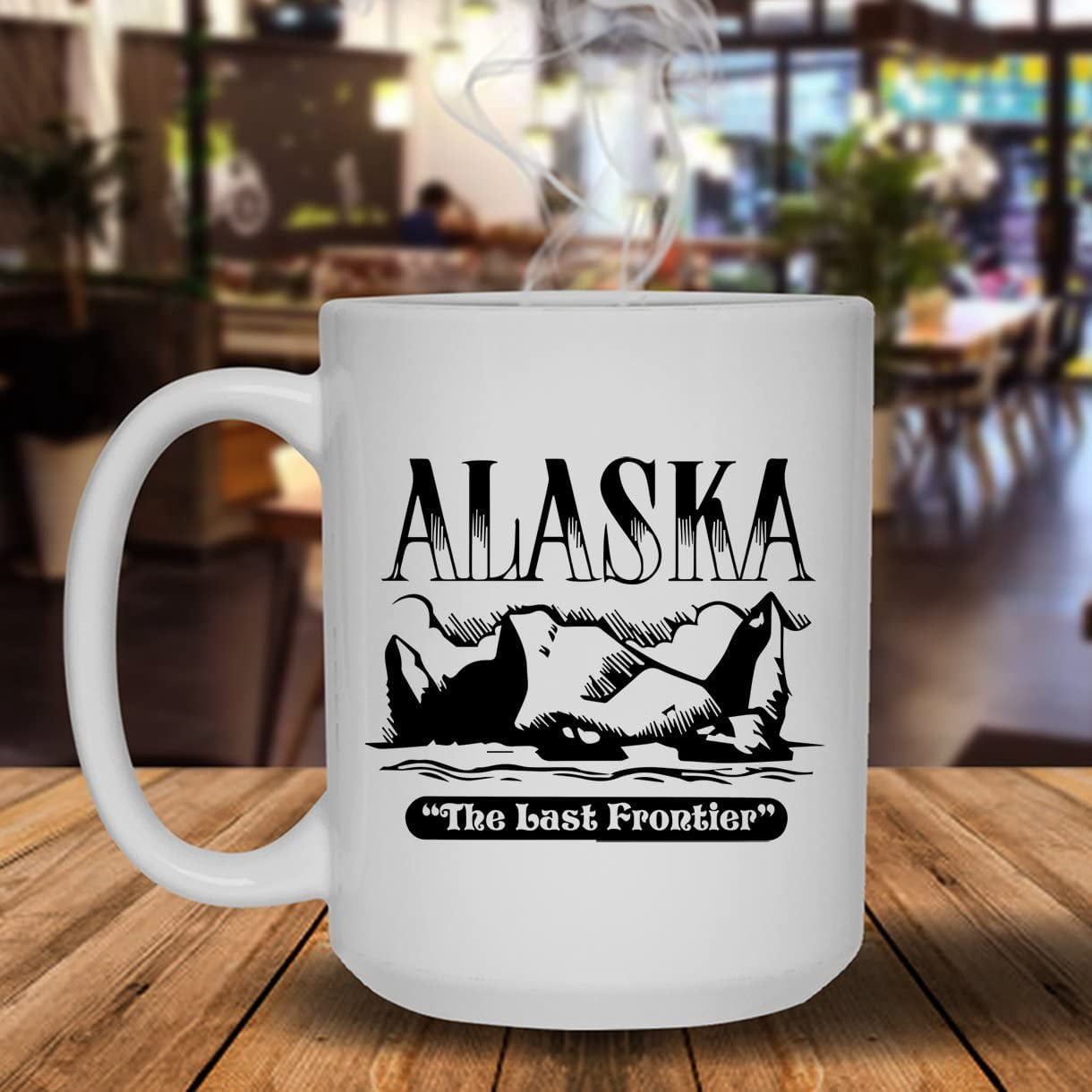Alaska The Last Frontier Mugs, Coffee Mug, Coffee Mug Handle 15 oz -  Walmart.com