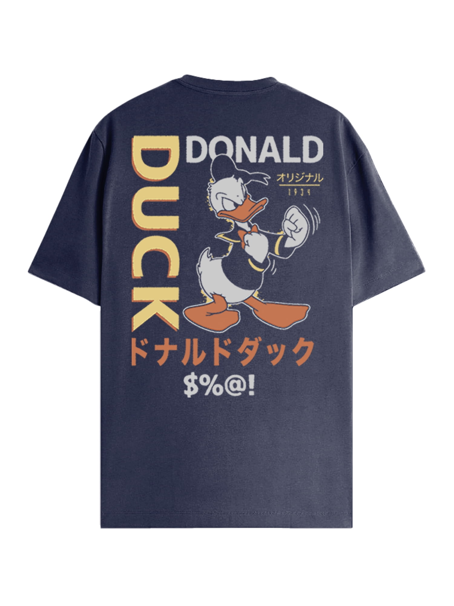 Disney, Mens Graphic Tee, Donald Duck Collegiate, Sizes S-3XL