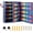 Blue 133 Numbered Hooks, variant on Steel Key Cabinet with Lock – 88 Numbered Hooks – 2 Keys & Colored Tags for Organization – Heavy Duty Wall Mounted Secure Storage Box for Hotel, Office, Car, Home – Black, 88 Pieces