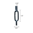 thumbnail image 3 of Peerless 20ft Heavy-Duty Tie-Out Chain with Snaps, Dog Tie-Out, Peerless Chain Company, 4837060, 3 of 17