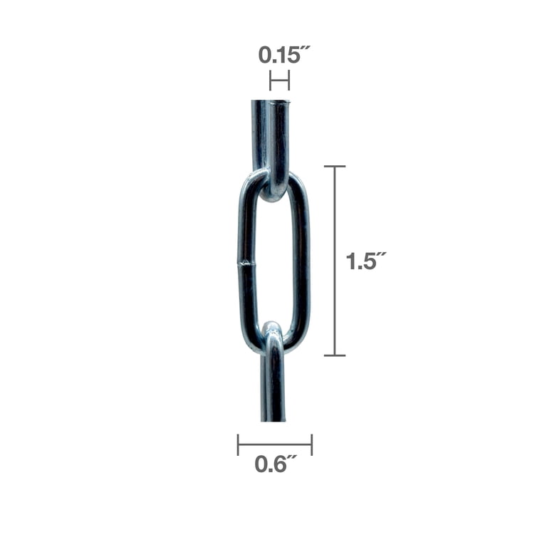 Peerless 20ft Heavy-Duty Dog Tie-Out Chain with Snaps photo 3