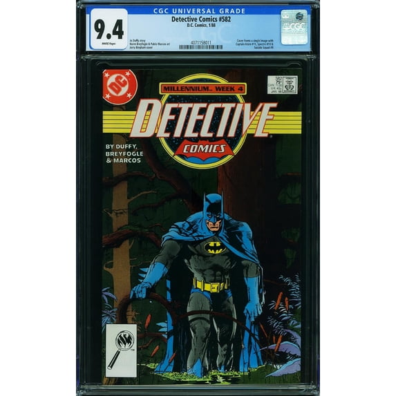 Detective Comics #582 - CGC 9.4 Comic Book