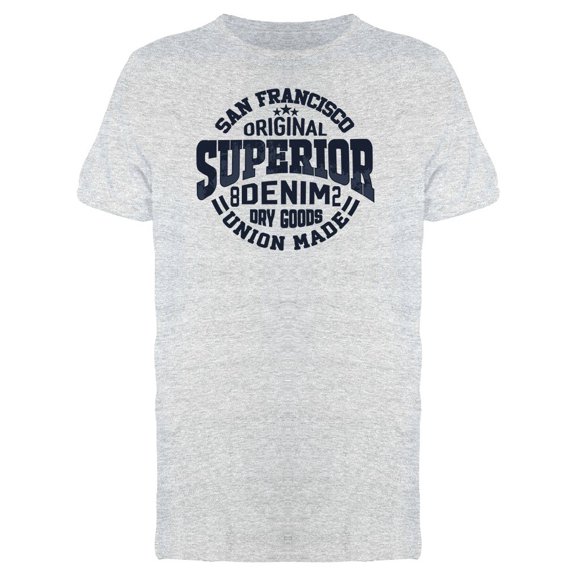 San Francisco Superior Denim Tee Men's -Image by Shutterstock
