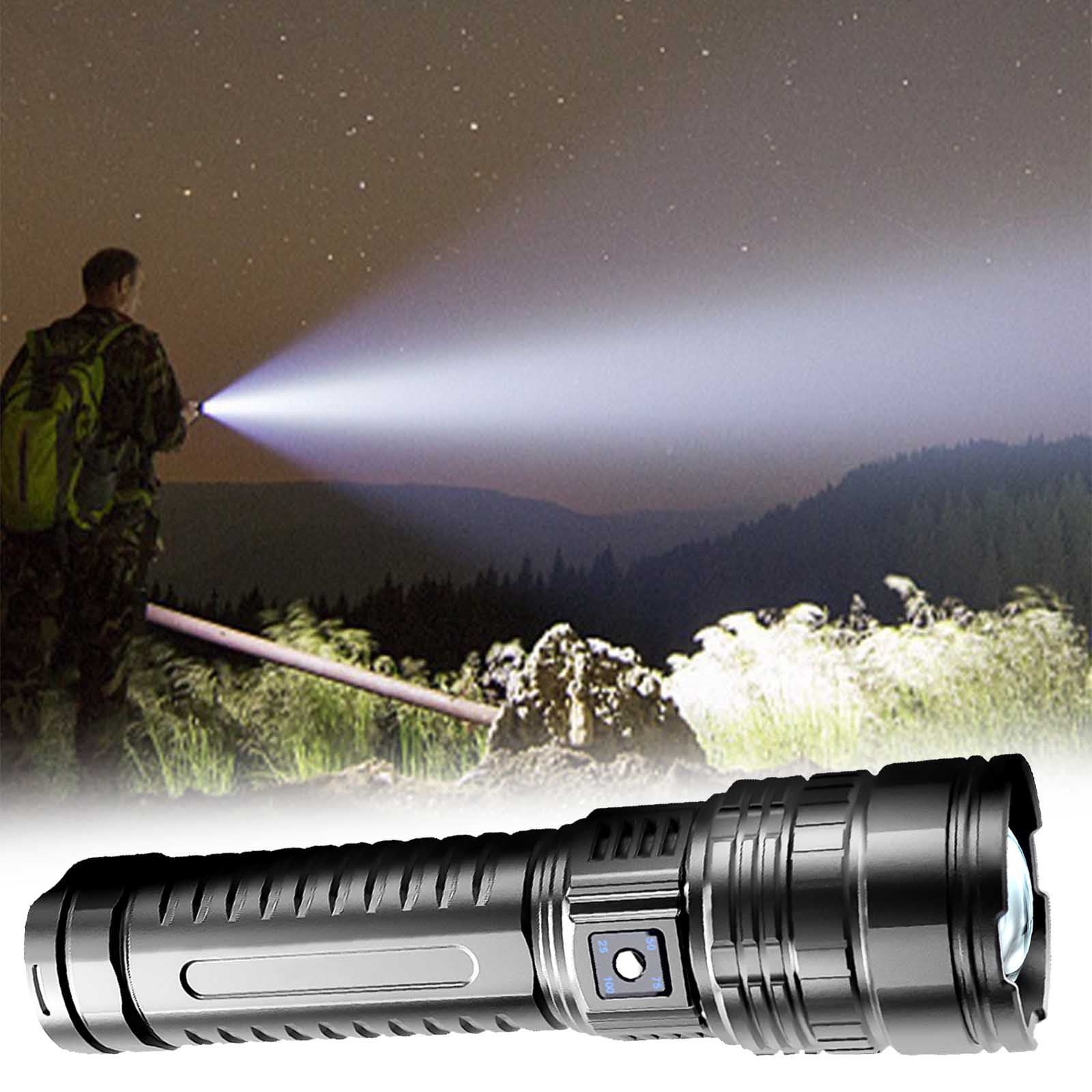 Naittoop Rechargeable Flashlights,Super Bright LED Flashlight TYPE C, Powerd Multi-functional Heavy Duty Strong Flash Light , Emergency Home Camping