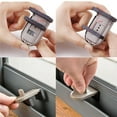 thumbnail image 3 of 2 Pack Adjustable Sliding Window Locks TRIANU Window Wedge Window Stop for Home Office and Car, 3 of 9