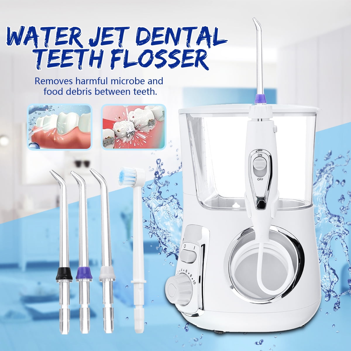 Dental Flosser Water Jet Oral Care Teeth Cleaner Irrigator Series 10 Walmart Canada