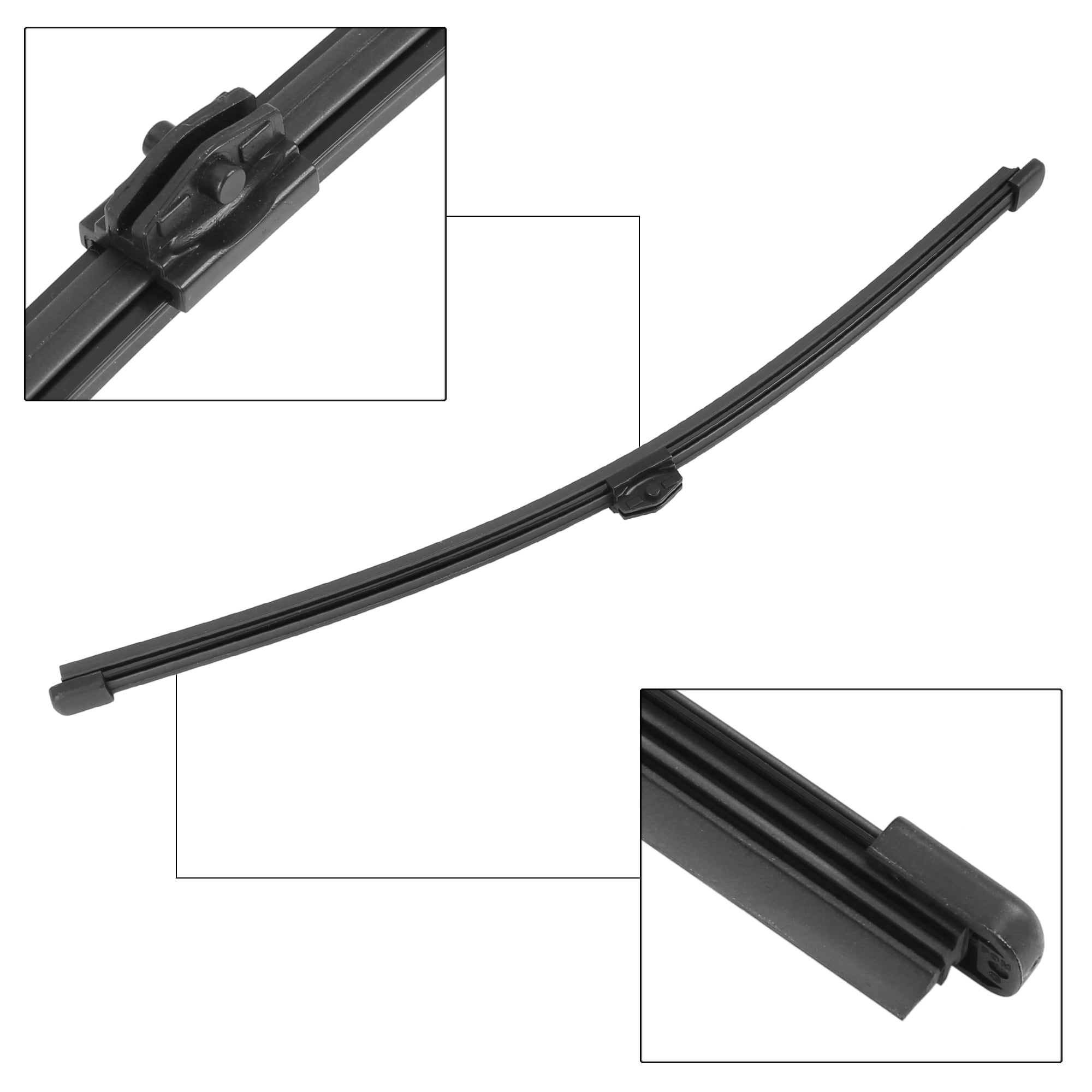 Unique Bargains Car Rear Wiper Blade Arm Set 13"es for Audi Q5 2008-2017
