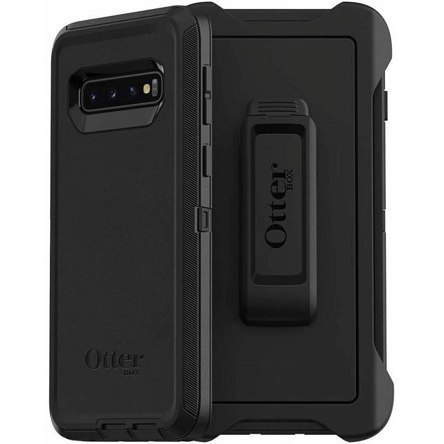 OtterBox Defender Series Case and Holster - Samsung Galaxy S10+ -Black