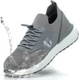 thumbnail image 1 of Waterproof Steel Toe Shoes For Men Women Lightght Slip Resistant Comfortable Fety Work Sneakers Construction, 1 of 5
