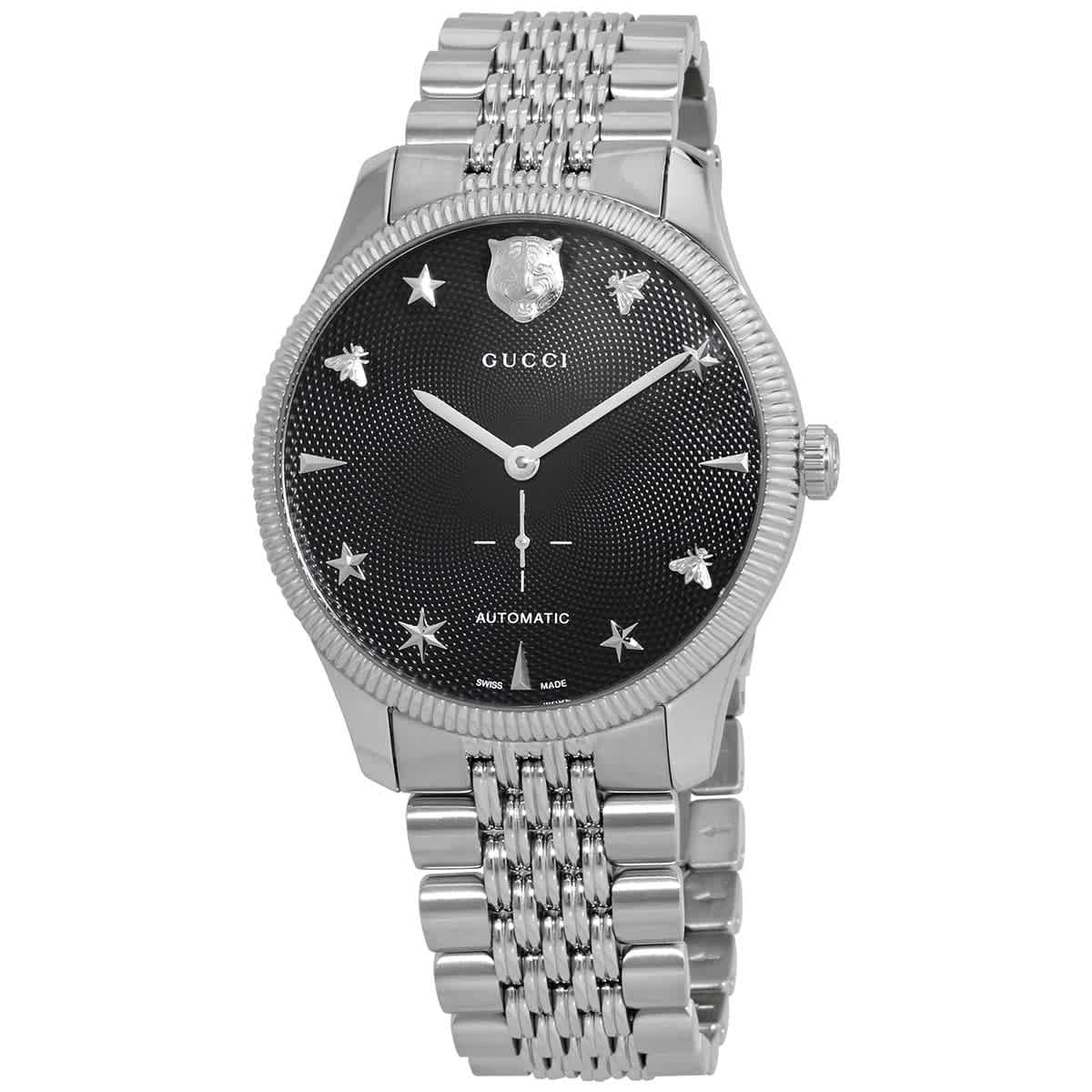 Gucci G-Timeless Automatic Black Dial 