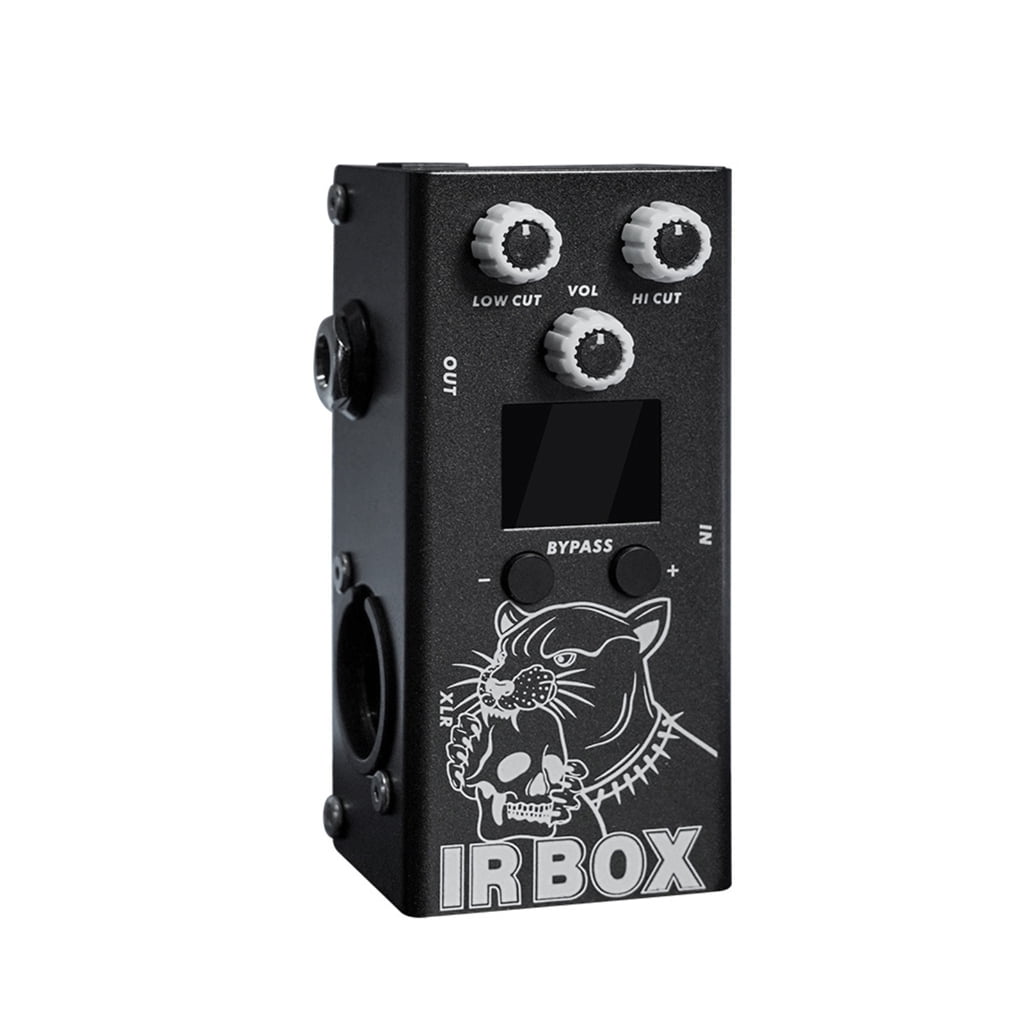 Guitar Box Pedal Cab Impulses Response Cabinets Speakers Simulation Guitar Effect Pedal 32 Presets 9 Segment Modules