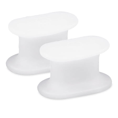 1 Pair 2pcs Toes Separator Bone Thumb Orthotics Hallux Valgus Corrector (A)