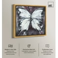 thumbnail image 2 of Butterfly Aesthetic Canvas Butterfly Art Prints by Art Remedy, Gold Frame, 24" x 24", 2 of 7