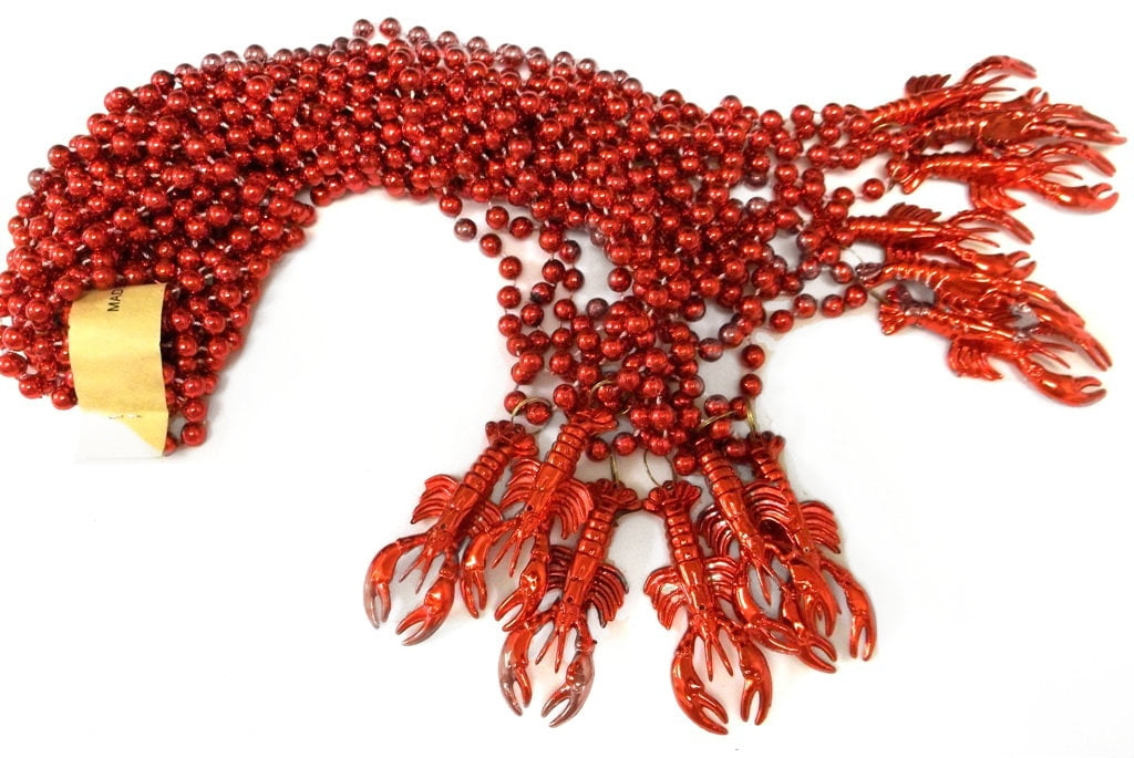 mardi gras beads lot