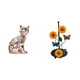 thumbnail image 1 of Figura de escritorio,Estante de estatua de gato para escritorio,oficina,decoración del hogar,Figura decorativa de cerámica para escritorio,decoración del hogar,Soporte de papel, 1 of 8