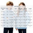 thumbnail image 7 of Fancifize Fancifize Half Zip Sherpa Fleece Sweatshirts for Boys Girls, Mock Neck Fuzzy Warm Pullover Tops with Pockets, 3-14 Years, 7 of 7