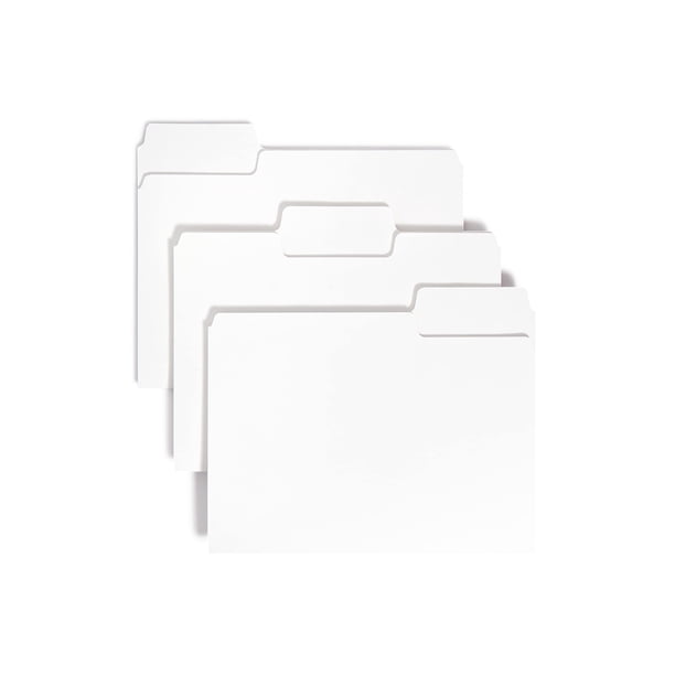 Carpeta de archivos SMEAD SuperTab, tamaño carta, tamaño carta, tamaño carta