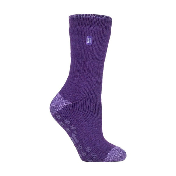 Heat Holders - Ladies Non Skid Thermal Slipper Socks With Grips