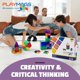 thumbnail image 4 of Juego de 30 cuadrados magnéticos Playmags de Magnetic Tiles para niños mayores de 3 años, 4 of 4