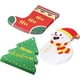 thumbnail image 1 of 60 Piezas Papel de Servilletas Navideñas, Servilletas de Cóctel Navideñas Desechables Medias Muñeco de Nieve Árbol Forma Servilletas para Navidad Fiesta Mesa Decoraciones (16CM x 14CM), 1 of 5