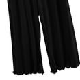 thumbnail image 5 of yillto Women Lounge Sets 2 Piece Long Sleeve Shirts Tops and Loose Pants Lightweight Summer Sleepwear Set, 5 of 6