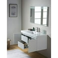 thumbnail image 2 of Vanity Art VA6048W Wall Hung 48 in. Single Sink Bathroom Vanity with Resin Top, 2 of 3
