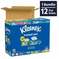 thumbnail image 2 of Kleenex Trusted Care 2-Ply Facial Tissues, Flat Boxes 160 Tissues/Box, 12 Boxes, 2 of 5