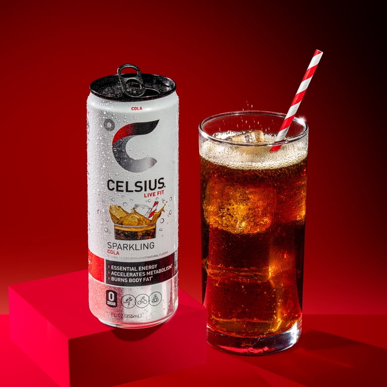 Celsius Sparkling Cola Energy Drink, 12 fl oz, 12 Pack photo 4