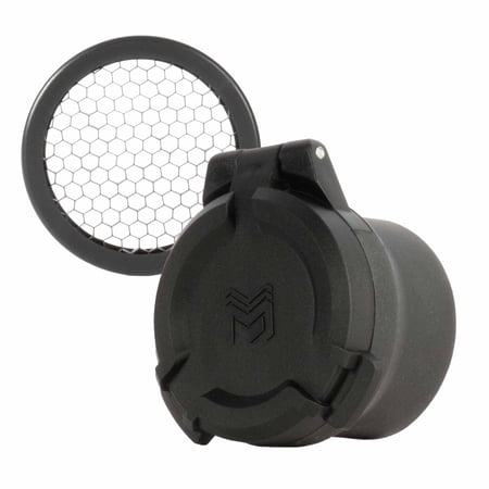 Monstrum Pro Series Flip-Up Scope Lens Cover with Detachable Honeycomb ARD (Objective Bell | 43-48 mm oustide diameter)