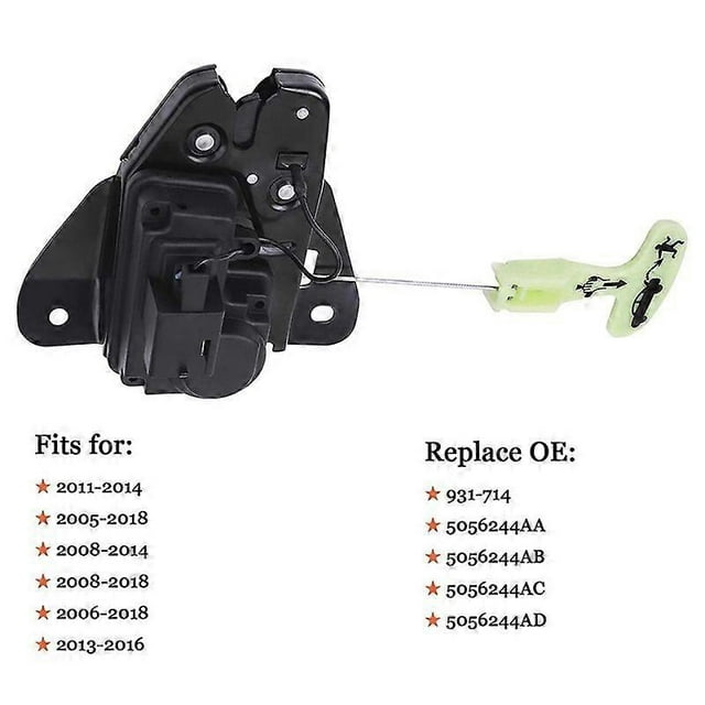 Tailgate Lock Trunk Latch Actuator for Chrysler 300 Dodge Charger