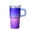 Texture-252, variant on 20oz Geometric Textured Stainless Steel Tumbler, Double Wall Insulated Travel Coffee Mug with Handle Leak Proof Design