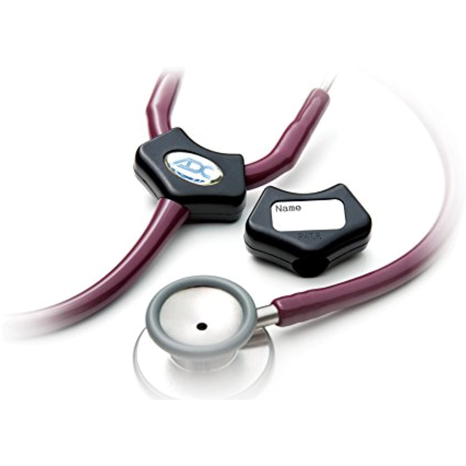 ADC Platinum Adscope Lite 614 Lightweight Pediatric Stethoscope with Tunable AFD Technology, 30.5 inch Length, Black
