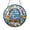 Acrylic 3.5 Inch, variant on Colorful Flowers Stained Glass Window Hanging – Floral Decor1701