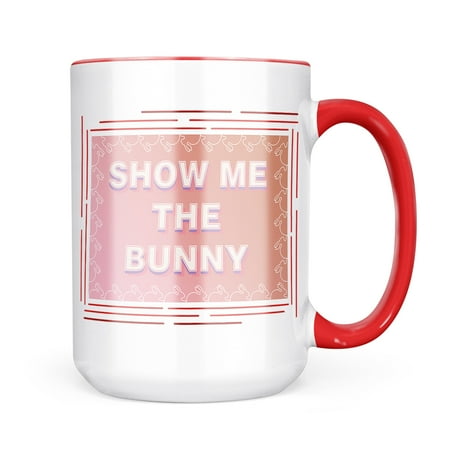 

Neonblond Show me the Bunny Bunny Border Mug gift for Coffee Tea lovers
