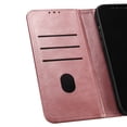thumbnail image 4 of for iPhone 17 Pro Case, Mantto Phone Case Wallet Case Folio Book Style Magnetic Buckle with Credit Card / ID Slots Holder & Cash Pokcet [Stand] Cover for iPhone 17 Pro - Rosegold, 4 of 7