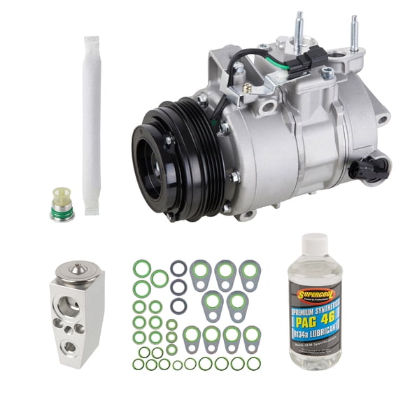 For Lincoln MKT 2013 2014 2015 AC Compressor w/ A/C Repair Kit - BuyAutoParts