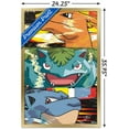 thumbnail image 3 of Pokémon - Trio Distortion Wall Poster, 22.375" x 34", Framed, 3 of 3