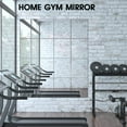 thumbnail image 5 of Glass Full Length Wall Mirror Tiles - [12 x12 Inch - 4PCS] HD Gym Mirrors for Home Gym, Full Body Long Mirror for Bedroom, Living Room, Door, Closet, 5 of 5