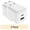 Adapter Only, variant on onn 32W Dual USB-C and USB-A Port Wall Charger with 3ft C-C Cable, Fast Charging, USB-IF Certified, Foldable Plug, White - Compatible with iPhone 17/16/15 Series, Galaxy, Pixel, iPad Pro, & More