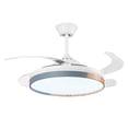 thumbnail image 4 of Lampara Ventilador de Techo LED Beko Luxica Lighting Blanco, 4 of 7