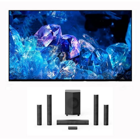 Sony XR77A80K 77" 4K Bravia XR OLED HDR Smart TV with Enclave EA-1000-THX-US CineHome Pro CineHub Edition 5.1Ch Speakers (2022)