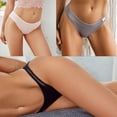 thumbnail image 2 of Todo Me Panty Algodón Ropa Interior De Color Sólido Para Mujerpangjing, 2 of 4